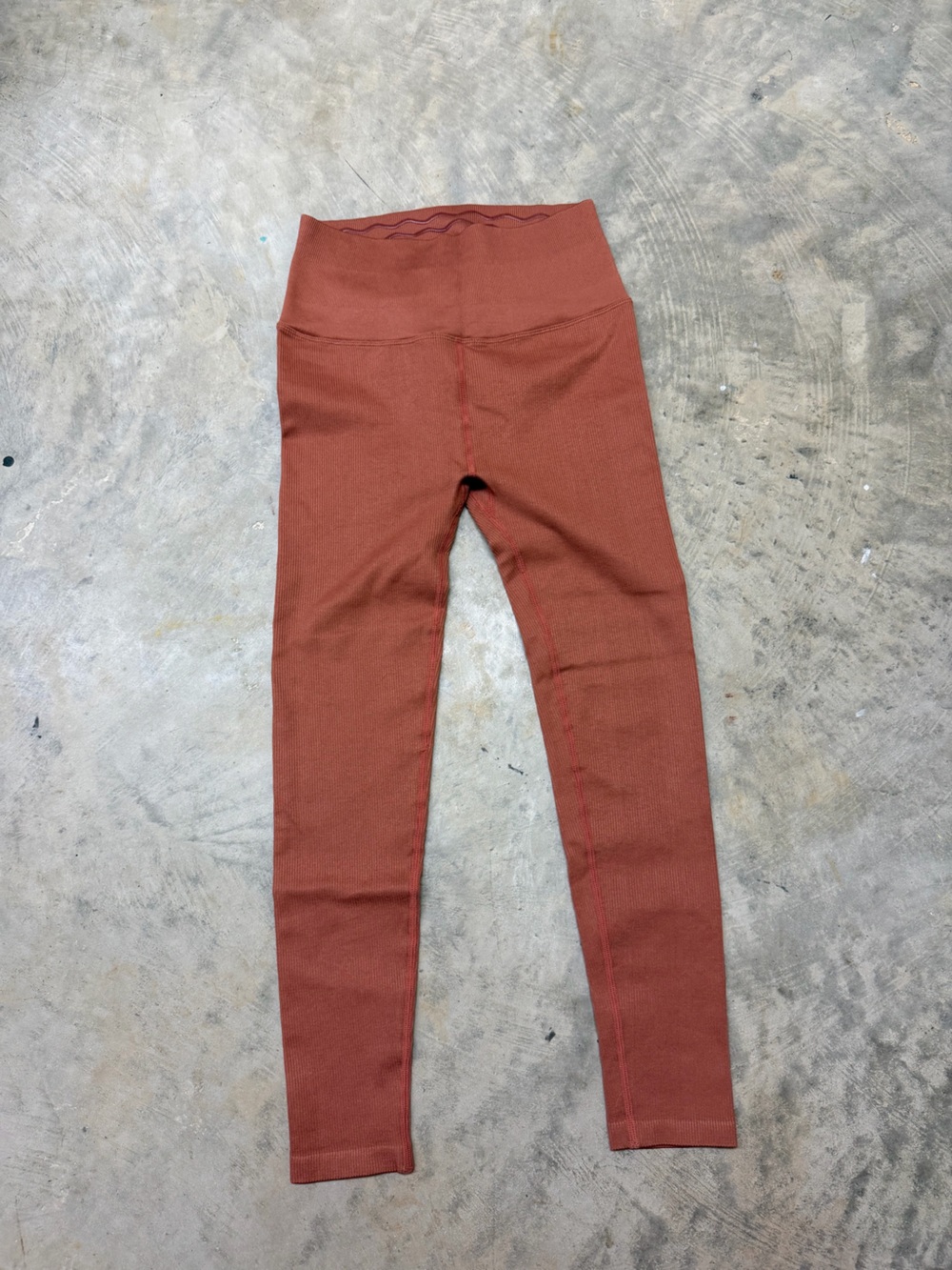Spiritual Gangster Rust Brown High-Waist Leggings